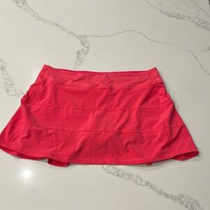 Lululemon Pace Rival Skirt in pink sz. 10